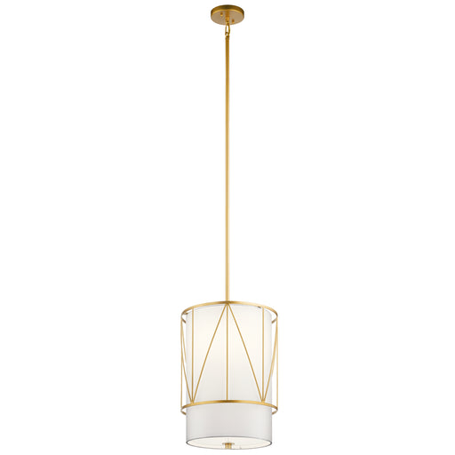 Myhouse Lighting Kichler - 52073CLG - One Light Pendant - Birkleigh - Classic Gold