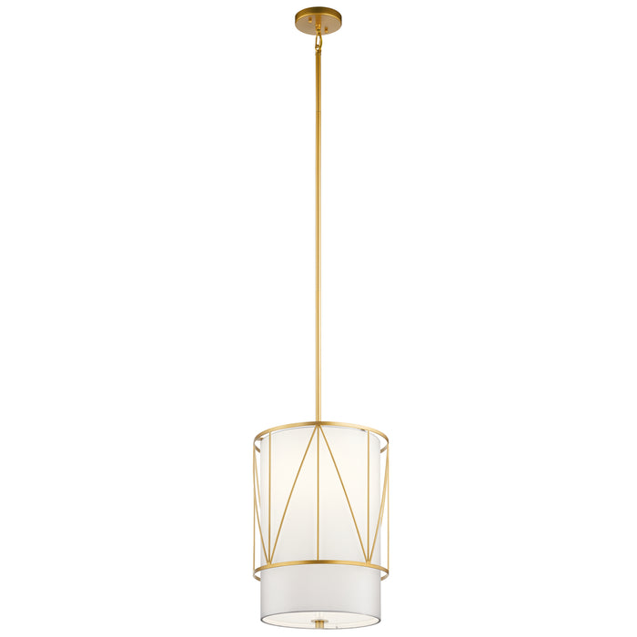 Myhouse Lighting Kichler - 52073CLG - One Light Pendant - Birkleigh - Classic Gold