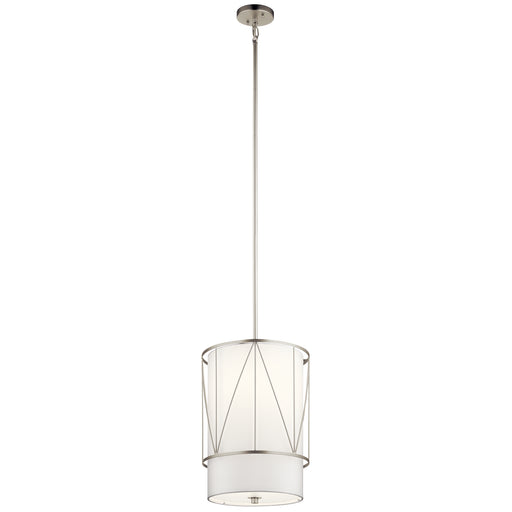 Myhouse Lighting Kichler - 52073SN - One Light Pendant - Birkleigh - Satin Nickel