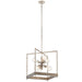 Myhouse Lighting Kichler - 52092DAG - Six Light Foyer Pendant - Tanis - Distressed Antique Gray