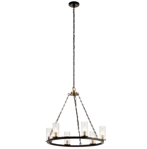 Myhouse Lighting Kichler - 52107OZ - Six Light Chandelier - Mathias - Olde Bronze