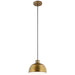 Myhouse Lighting Kichler - 52152NBR - One Light Pendant - Zailey - Natural Brass