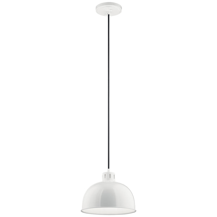 Myhouse Lighting Kichler - 52152WH - One Light Pendant - Zailey - White