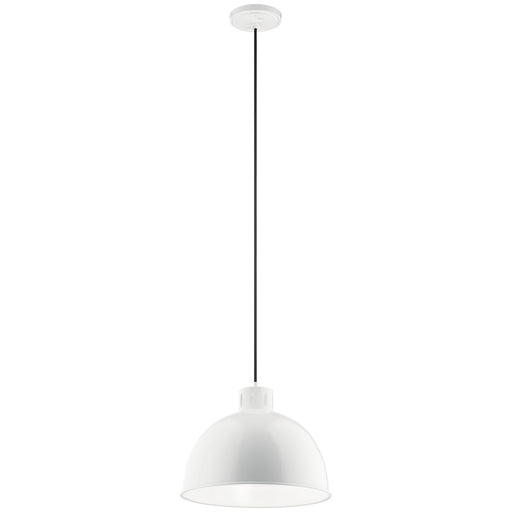 Myhouse Lighting Kichler - 52153WH - One Light Pendant - Zailey - White