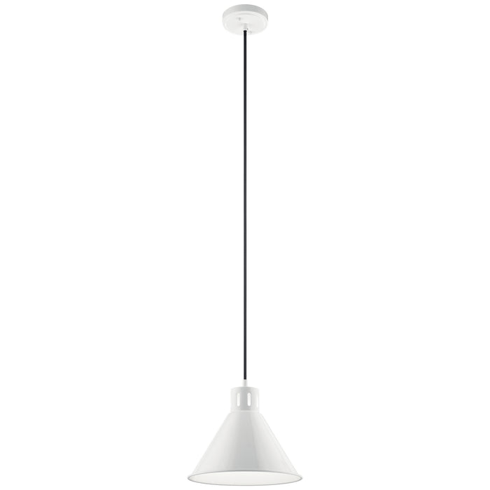 Myhouse Lighting Kichler - 52176WH - One Light Pendant - Zailey - White