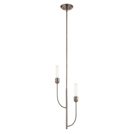 Myhouse Lighting Kichler - 52258CLP - Two Light Pendant - Hatton - Classic Pewter