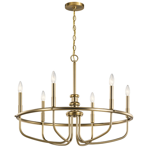 Myhouse Lighting Kichler - 52304CLZ - Six Light Chandelier - Capitol Hill - Classic Bronze