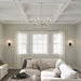 Myhouse Lighting Kichler - 52304NI - Six Light Chandelier - Capitol Hill - Brushed Nickel