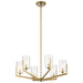 Myhouse Lighting Kichler - 52314BNB - Six Light Chandelier - Nye - Brushed Natural Brass