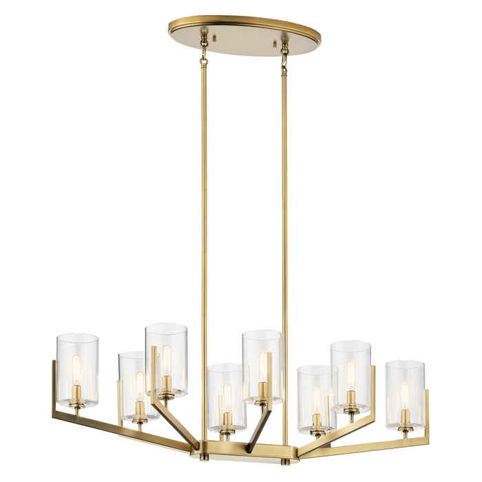 Myhouse Lighting Kichler - 52315BNB - Eight Light Chandelier - Nye - Brushed Natural Brass