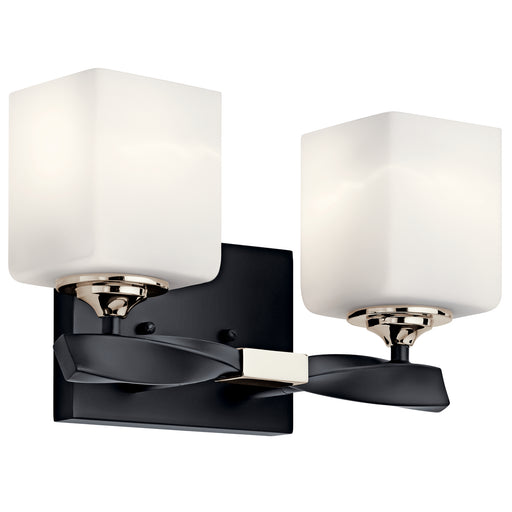 Myhouse Lighting Kichler - 55001BK - Two Light Bath - Marette - Black