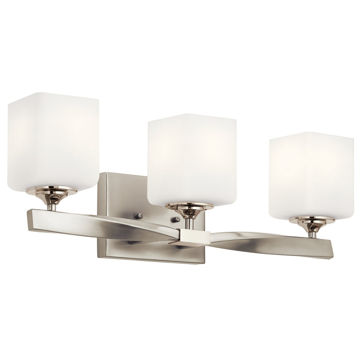 Myhouse Lighting Kichler - 55002NI - Three Light Bath - Marette - Brushed Nickel