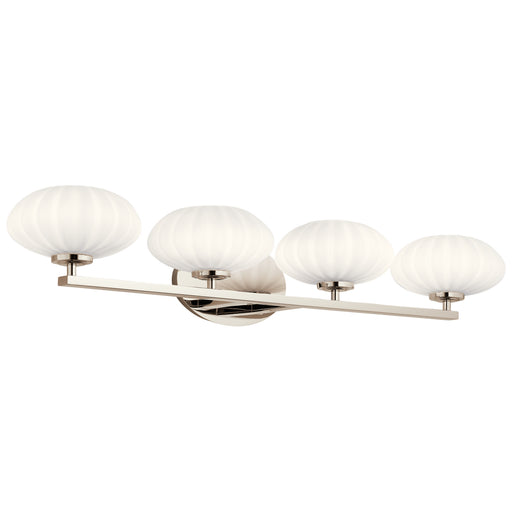 Myhouse Lighting Kichler - 55026PN - Four Light Bath - Pim - Polished Nickel