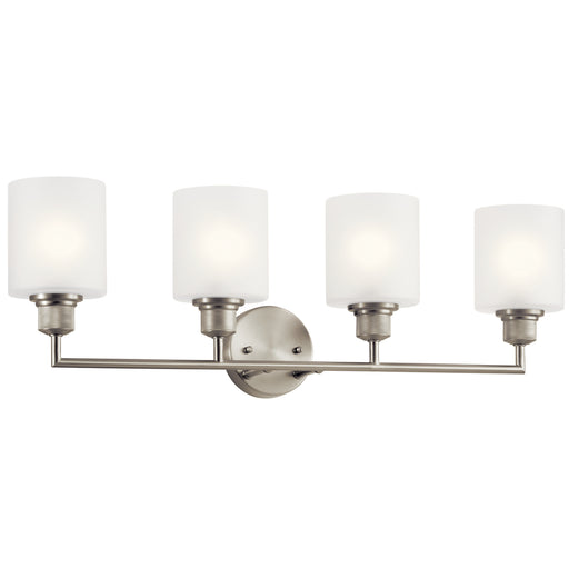 Myhouse Lighting Kichler - 55048NI - Four Light Bath - Lynn Haven - Brushed Nickel