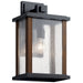 Myhouse Lighting Kichler - 59018BK - One Light Outdoor Wall Mount - Marimount - Black