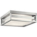 Myhouse Lighting Kichler - 59037BALED - LED Outdoor Flush Mount - Ryler - Brushed Aluminum