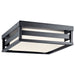 Myhouse Lighting Kichler - 59037BKLED - LED Outdoor Flush Mount - Ryler - Black