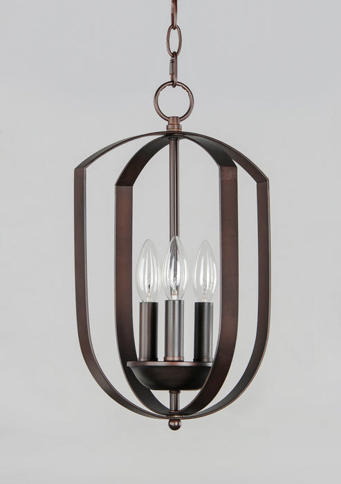 Myhouse Lighting Maxim - 10033OI - Three Light Chandelier - Provident - Oil Rubbed Bronze