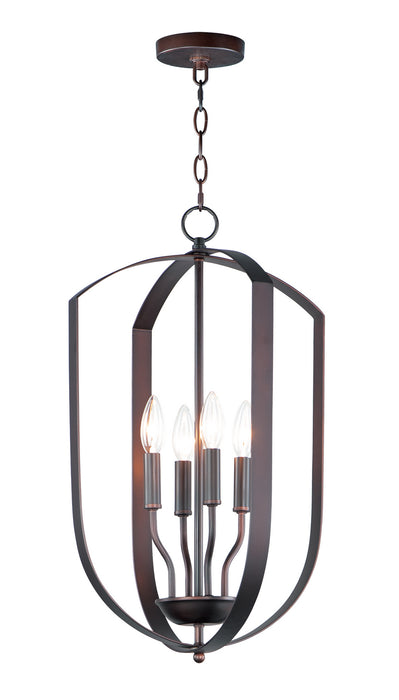 Myhouse Lighting Maxim - 10034OI - Four Light Chandelier - Provident - Oil Rubbed Bronze