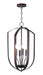 Myhouse Lighting Maxim - 10034OI - Four Light Chandelier - Provident - Oil Rubbed Bronze