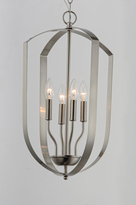 Myhouse Lighting Maxim - 10034SN - Four Light Chandelier - Provident - Satin Nickel