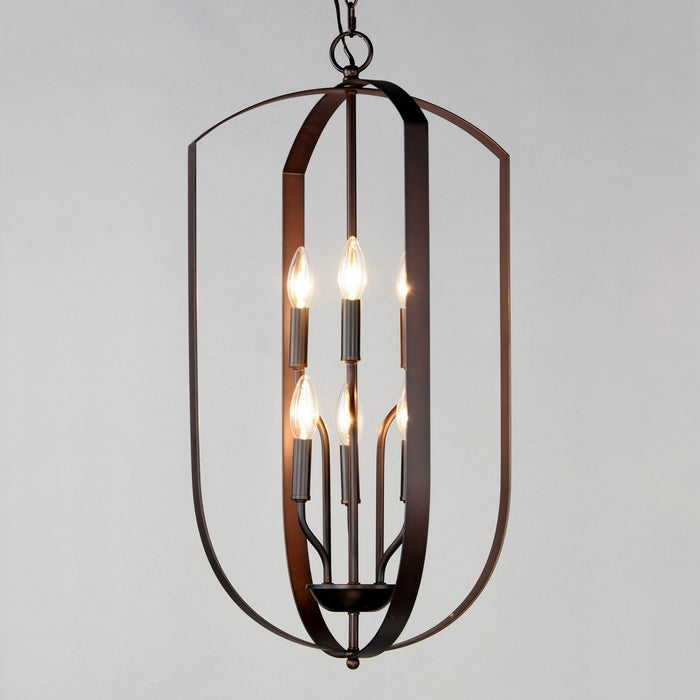 Myhouse Lighting Maxim - 10039OI - Six Light Chandelier - Provident - Oil Rubbed Bronze