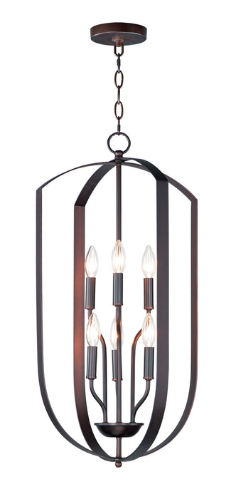 Myhouse Lighting Maxim - 10039OI - Six Light Chandelier - Provident - Oil Rubbed Bronze