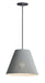 Myhouse Lighting Maxim - 10145GYBK - One Light Pendant - Woven - Gray / Black