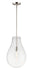 Myhouse Lighting Maxim - 10162CLSN - One Light Pendant - Gourd - Satin Nickel