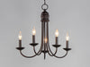 Myhouse Lighting Maxim - 10345OI - Five Light Chandelier - Logan - Oil Rubbed Bronze