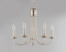 Myhouse Lighting Maxim - 10345SN - Five Light Chandelier - Logan - Satin Nickel