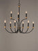 Myhouse Lighting Maxim - 11377BKAB - Nine Light Chandelier - Charlton - Black / Antique Brass