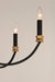 Myhouse Lighting Maxim - 11377BKAB - Nine Light Chandelier - Charlton - Black / Antique Brass