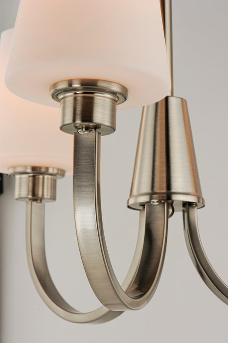 Myhouse Lighting Maxim - 11823SWSN - Three Light Chandelier - Shelter - Satin Nickel