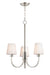 Myhouse Lighting Maxim - 11823SWSN - Three Light Chandelier - Shelter - Satin Nickel