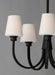 Myhouse Lighting Maxim - 11825SWBK - Five Light Chandelier - Shelter - Black