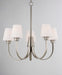 Myhouse Lighting Maxim - 11825SWSN - Five Light Chandelier - Shelter - Satin Nickel