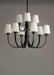 Myhouse Lighting Maxim - 11826SWBK - Nine Light Chandelier - Shelter - Black