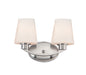 Myhouse Lighting Maxim - 11832SWSN - Two Light Bath Vanity - Shelter - Satin Nickel