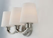Myhouse Lighting Maxim - 11833SWSN - Three Light Bath Vanity - Shelter - Satin Nickel