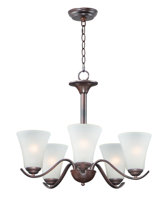 Myhouse Lighting Maxim - 12075FTOI - Five Light Chandelier - Vital - Oil Rubbed Bronze