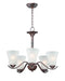 Myhouse Lighting Maxim - 12075FTOI - Five Light Chandelier - Vital - Oil Rubbed Bronze