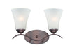 Myhouse Lighting Maxim - 12082FTOI - Two Light Bath Vanity - Vital - Oil Rubbed Bronze