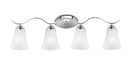 Myhouse Lighting Maxim - 12084FTPC - Four Light Bath Vanity - Vital - Polished Chrome