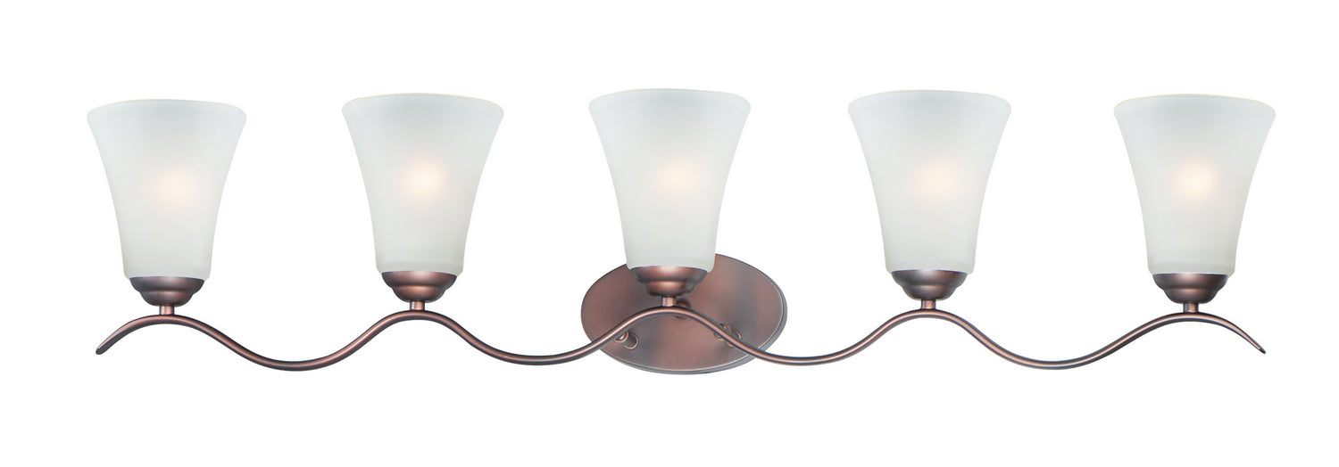 Myhouse Lighting Maxim - 12085FTOI - Five Light Bath Vanity - Vital - Oil Rubbed Bronze