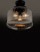 Myhouse Lighting Maxim - 12271CDBK - Three Light Semi-Flush Mount - Acadia - Black