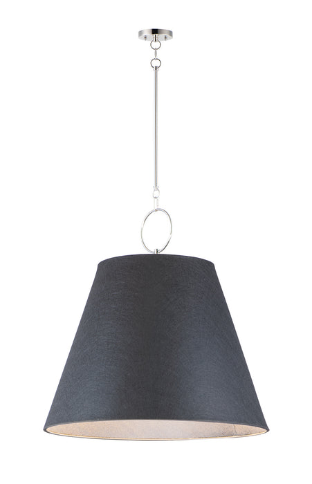 Myhouse Lighting Maxim - 14438BKPN - One Light Pendant - Acoustic - Polished Nickel