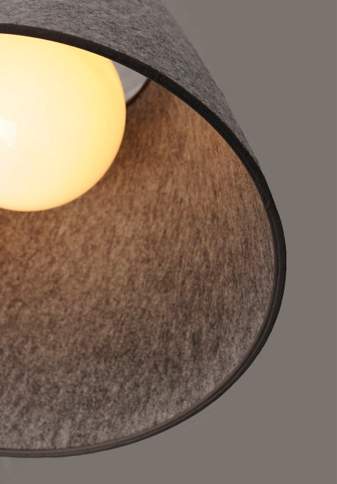 Myhouse Lighting Maxim - 14438GYSN - One Light Pendant - Acoustic - Satin Nickel