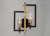 Myhouse Lighting Maxim - 16115CLBKAB - Two Light Wall Sconce - Flambeau - Black / Antique Brass