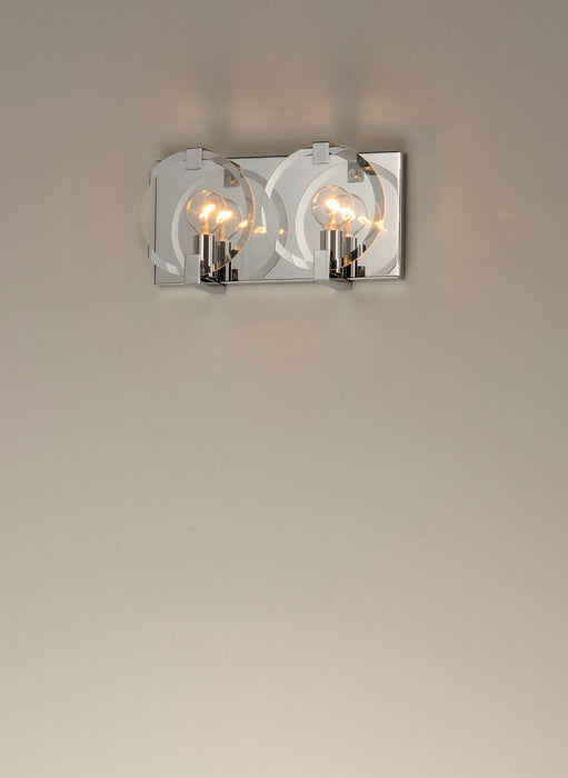 Myhouse Lighting Maxim - 21292CLPC - Two Light Wall Sconce - Looking Glass - Polished Chrome